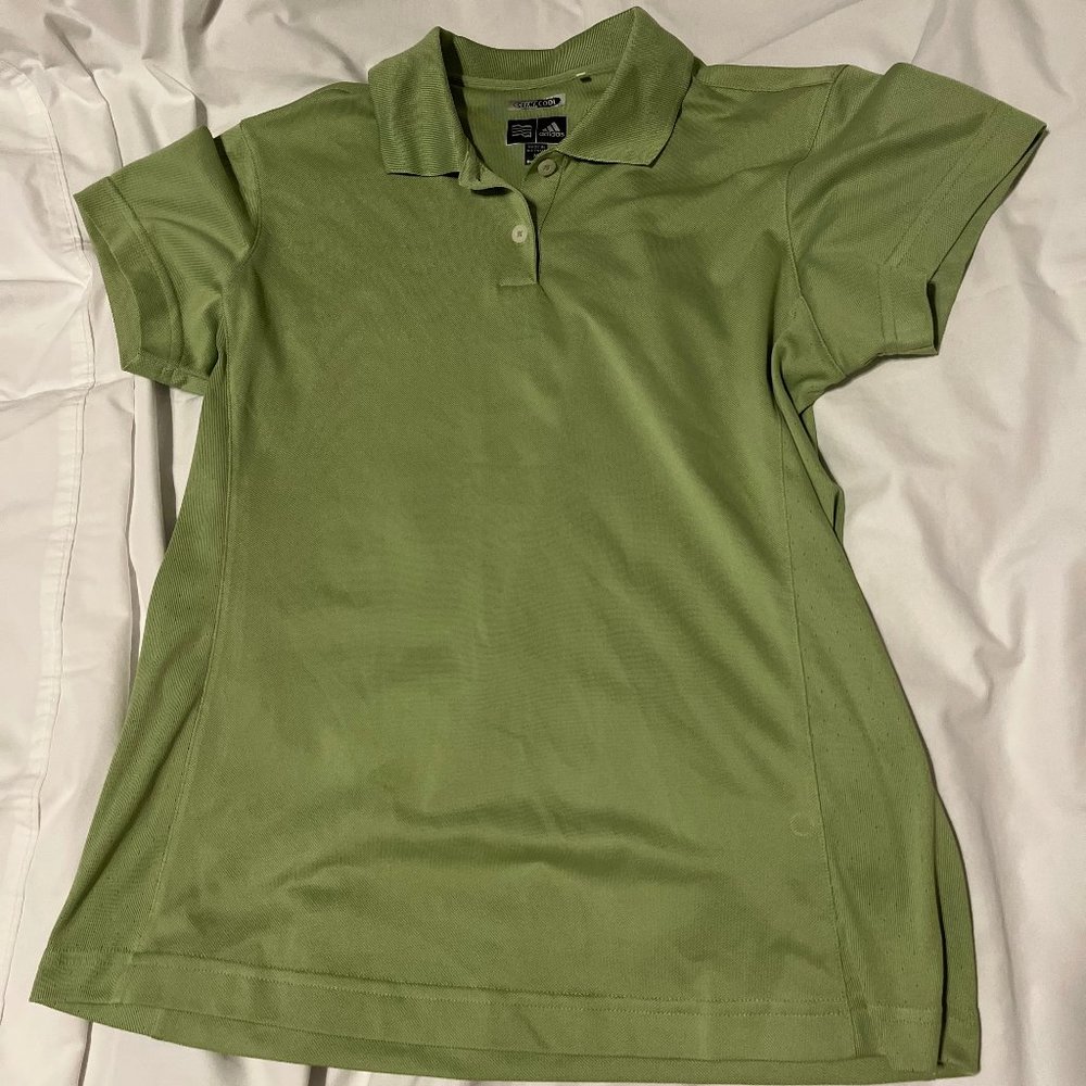 Adidas Green Golf Top